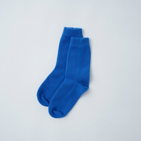 カシミヤベッドソックス _K09 (サファイア)