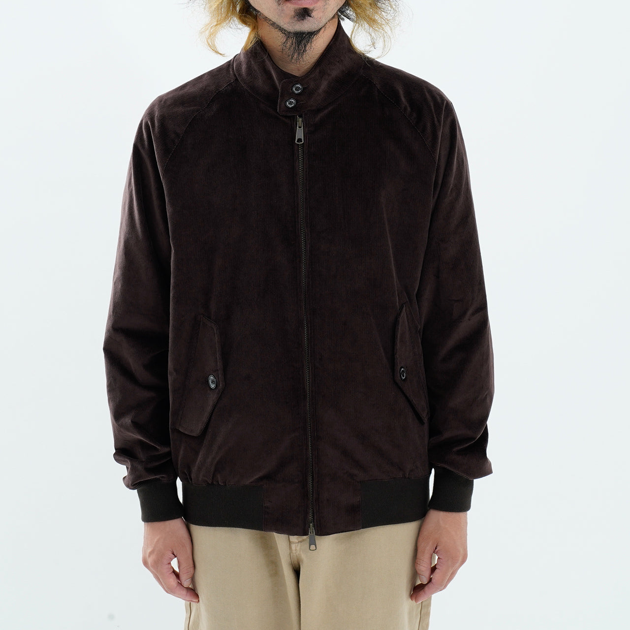 ブリットゴルフコーデュロイ (BROWN)