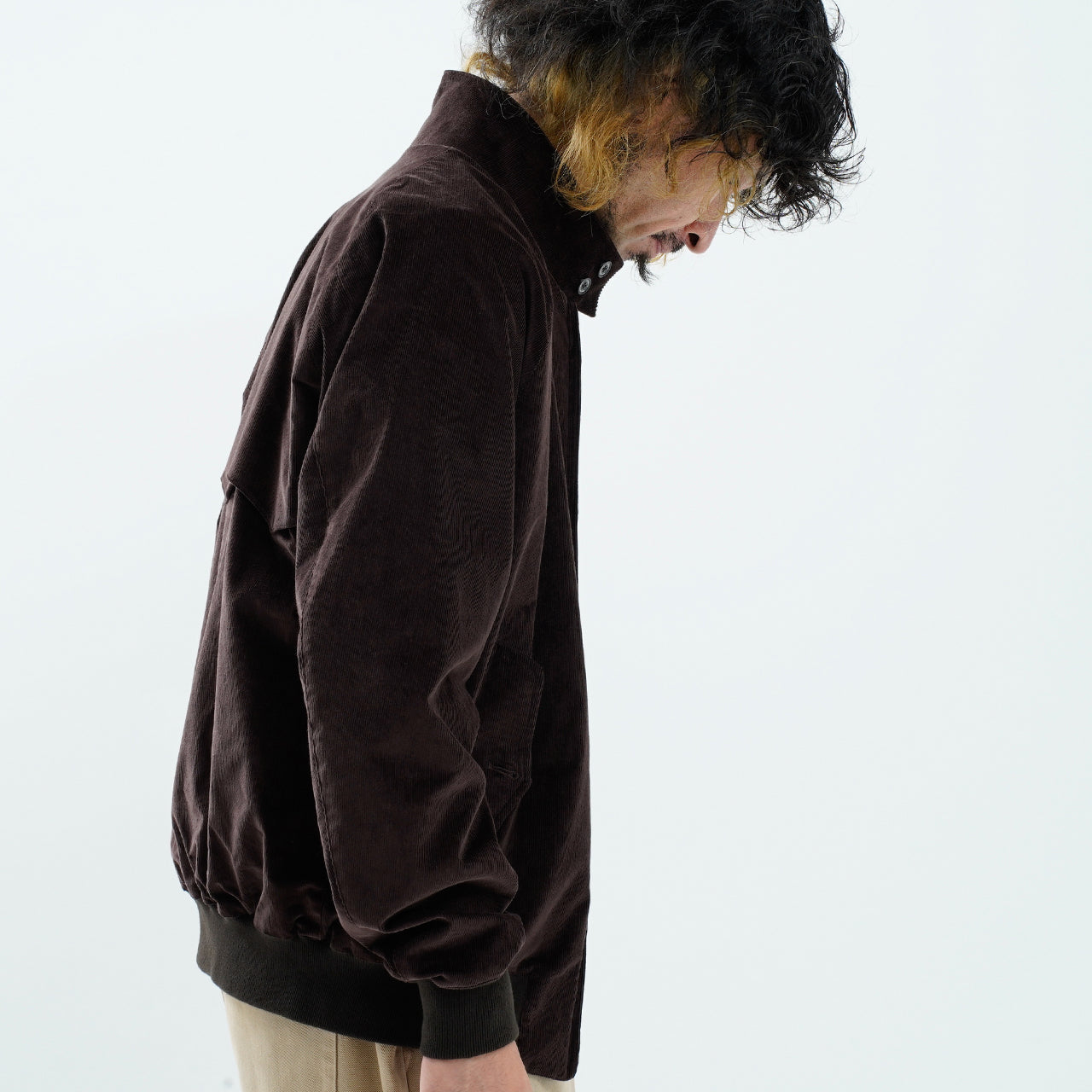 ブリットゴルフコーデュロイ (BROWN)