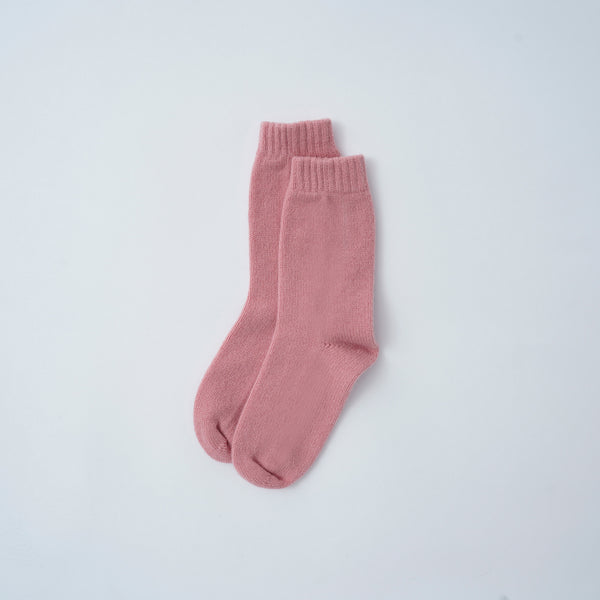 カシミヤベッドソックス _K09 (ピンク)
