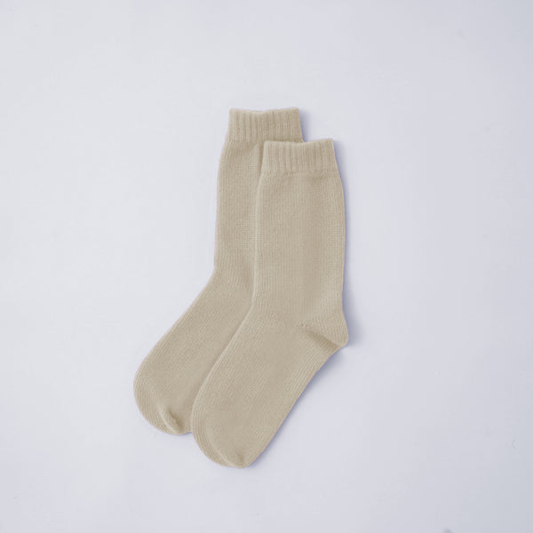 カシミヤベッドソックス _K09 (エクリュ)