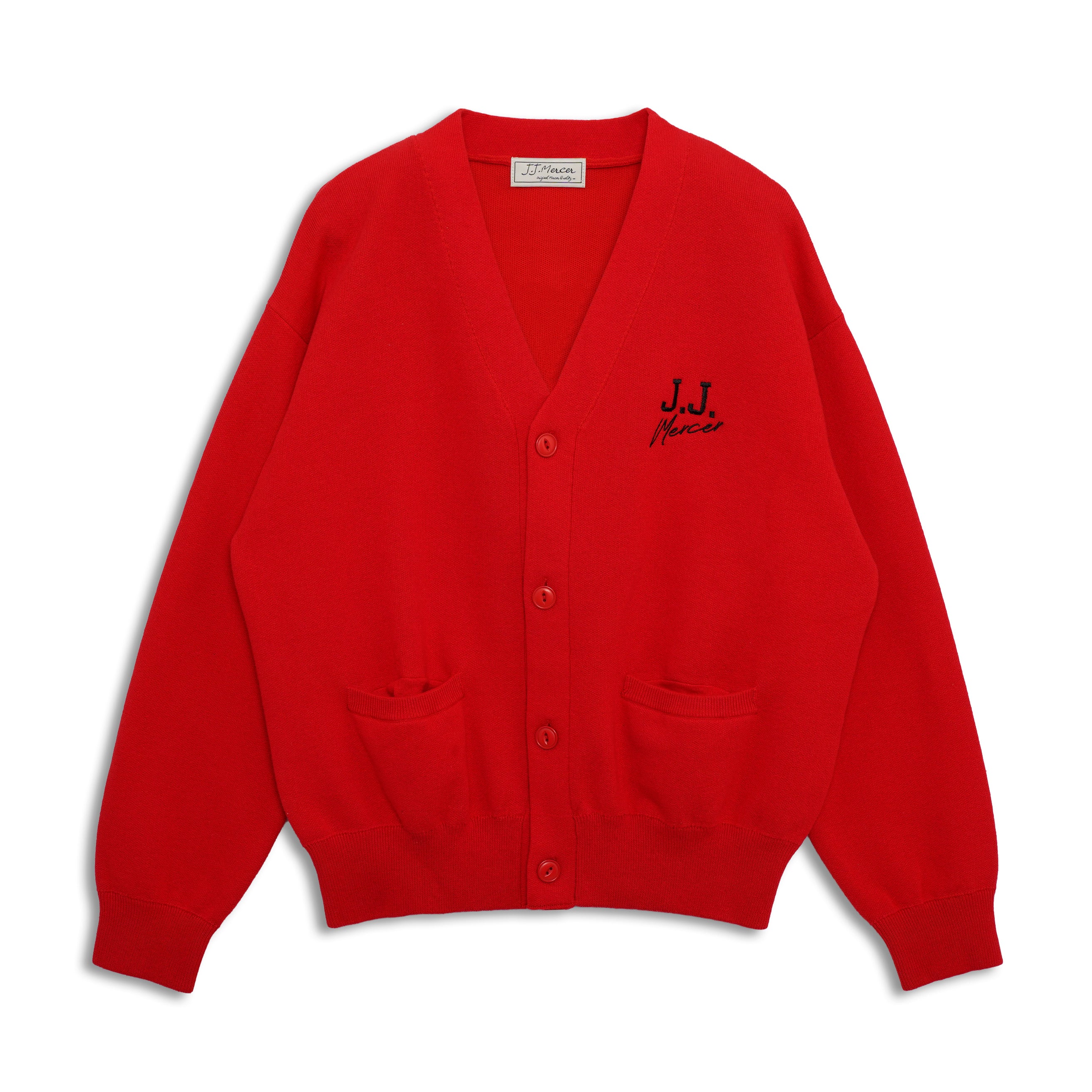 ワンポイント刺繍カーディガン 25S02