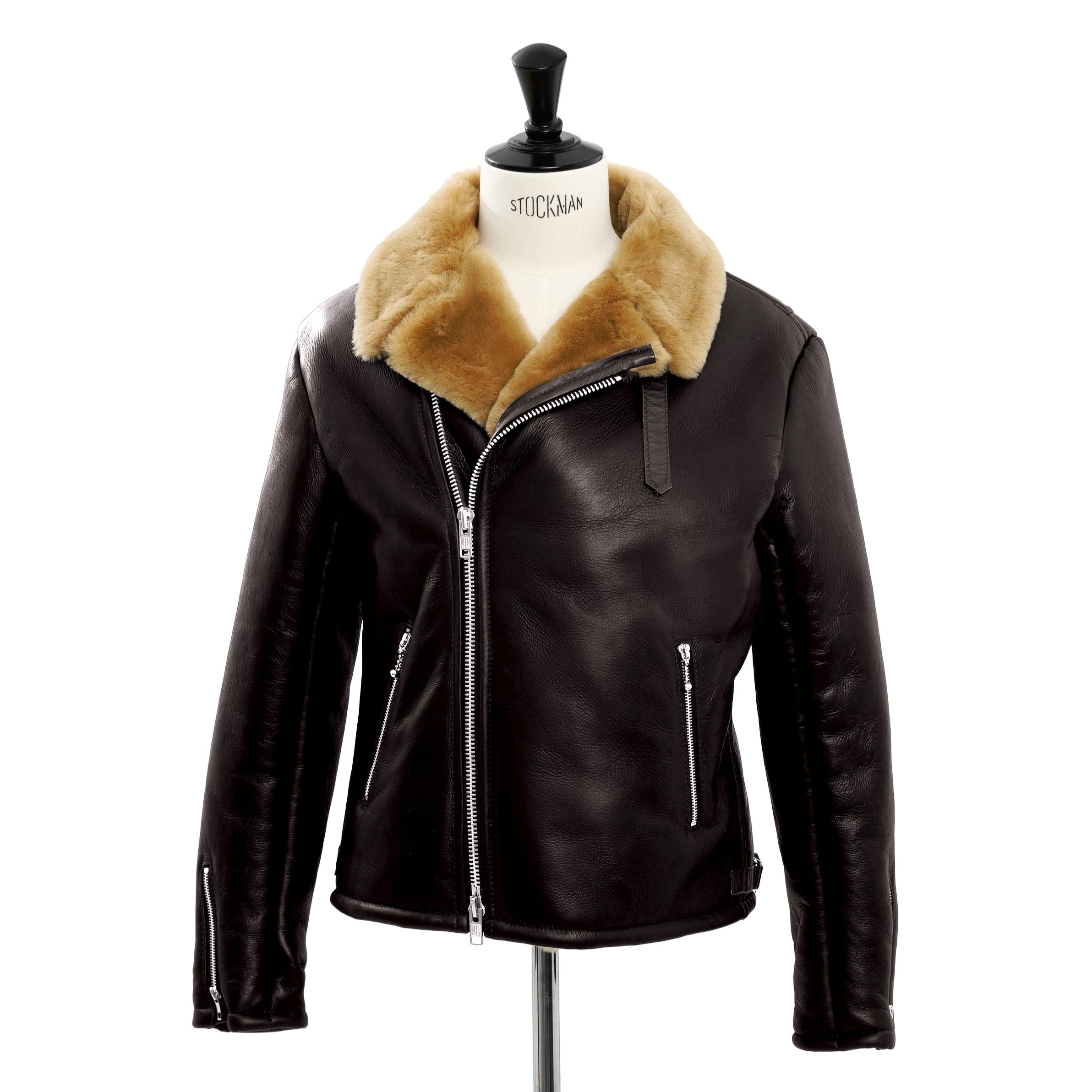 ニューシアリングダブルジャケット/ナッパ仕上げ - NEW SHEARLING DOUBLE(NAPPA)