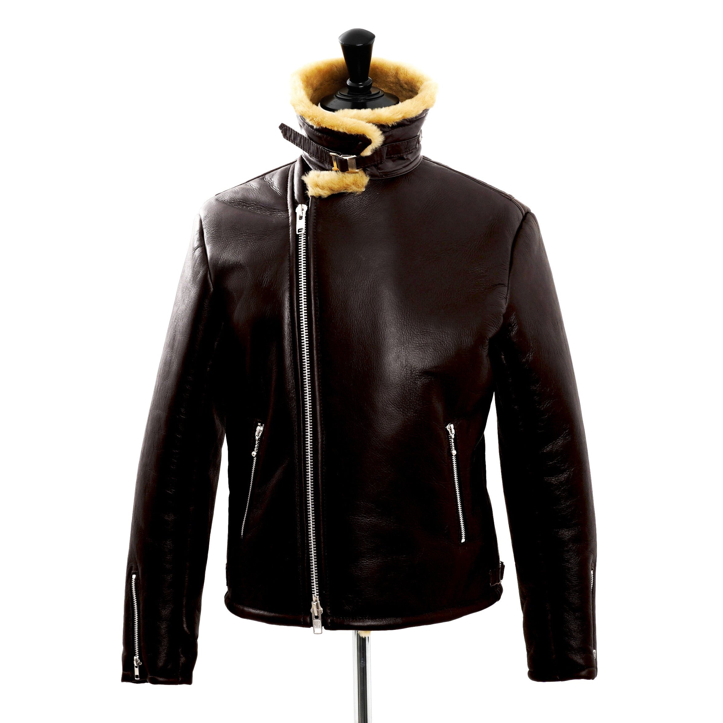 ニューシアリングダブルジャケット/ナッパ仕上げ - NEW SHEARLING DOUBLE(NAPPA)