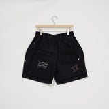 カートショーツ DOODLE EMBROIDERY (NAVY/MULTI)