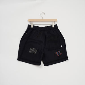 カートショーツ DOODLE EMBROIDERY (NAVY/MULTI)