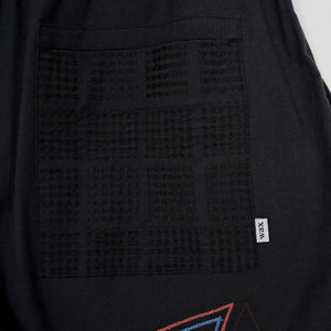 カートショーツ DOODLE EMBROIDERY (NAVY/MULTI)