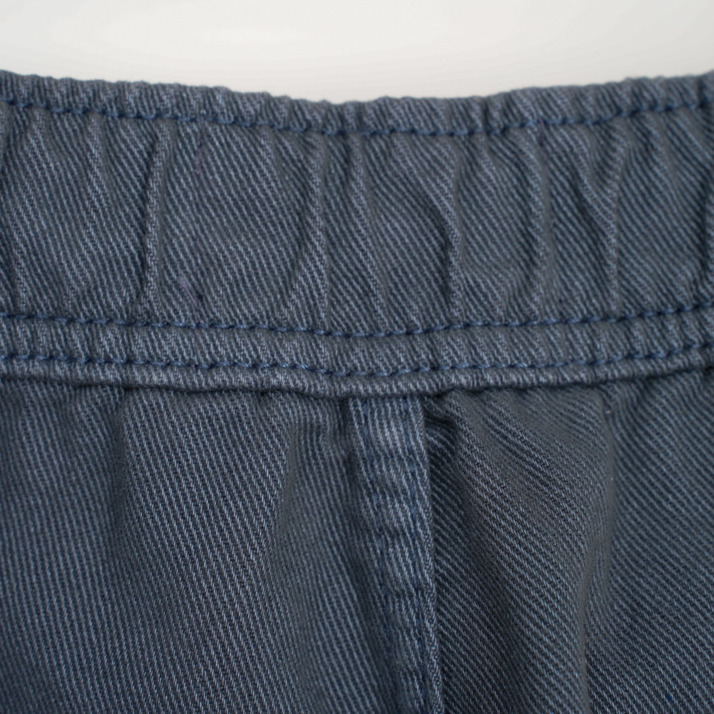 カートトラウザーズ ORGANIC COTTON TWILL (PETROL BLUE)