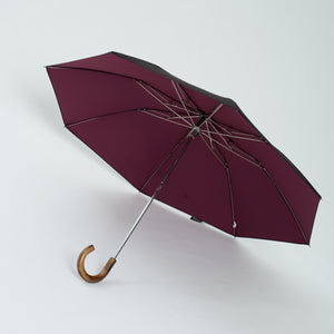 TL15 Small Maple Crook | 折りたたみ傘 | アーチ型ハンドル | メイプル | 雨用傘