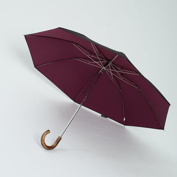 TL15 Small Maple Crook | 折りたたみ傘 | アーチ型ハンドル | メイプル | 雨用傘
