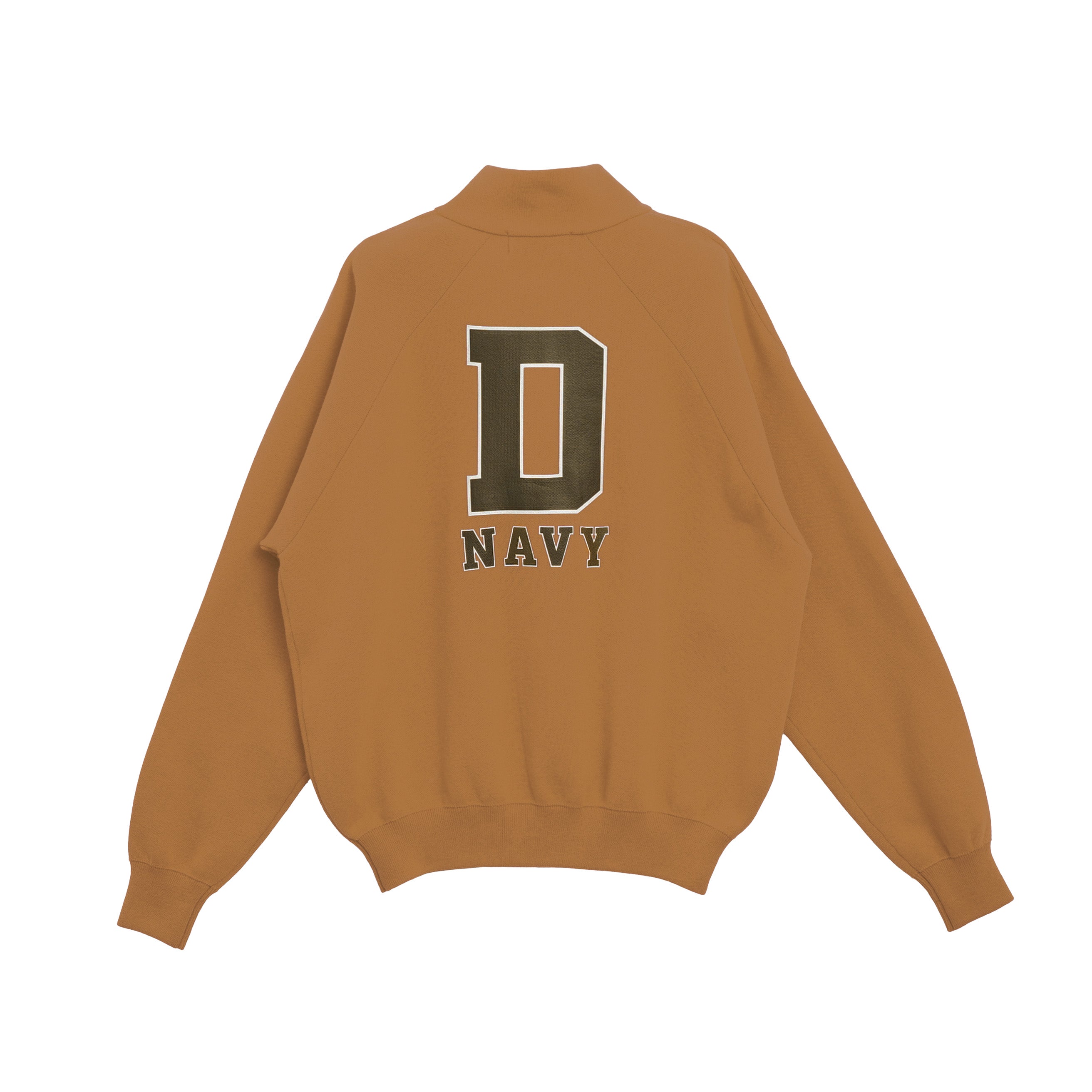 バックロゴスキッパーポロニット 25W702 (CAMEL)