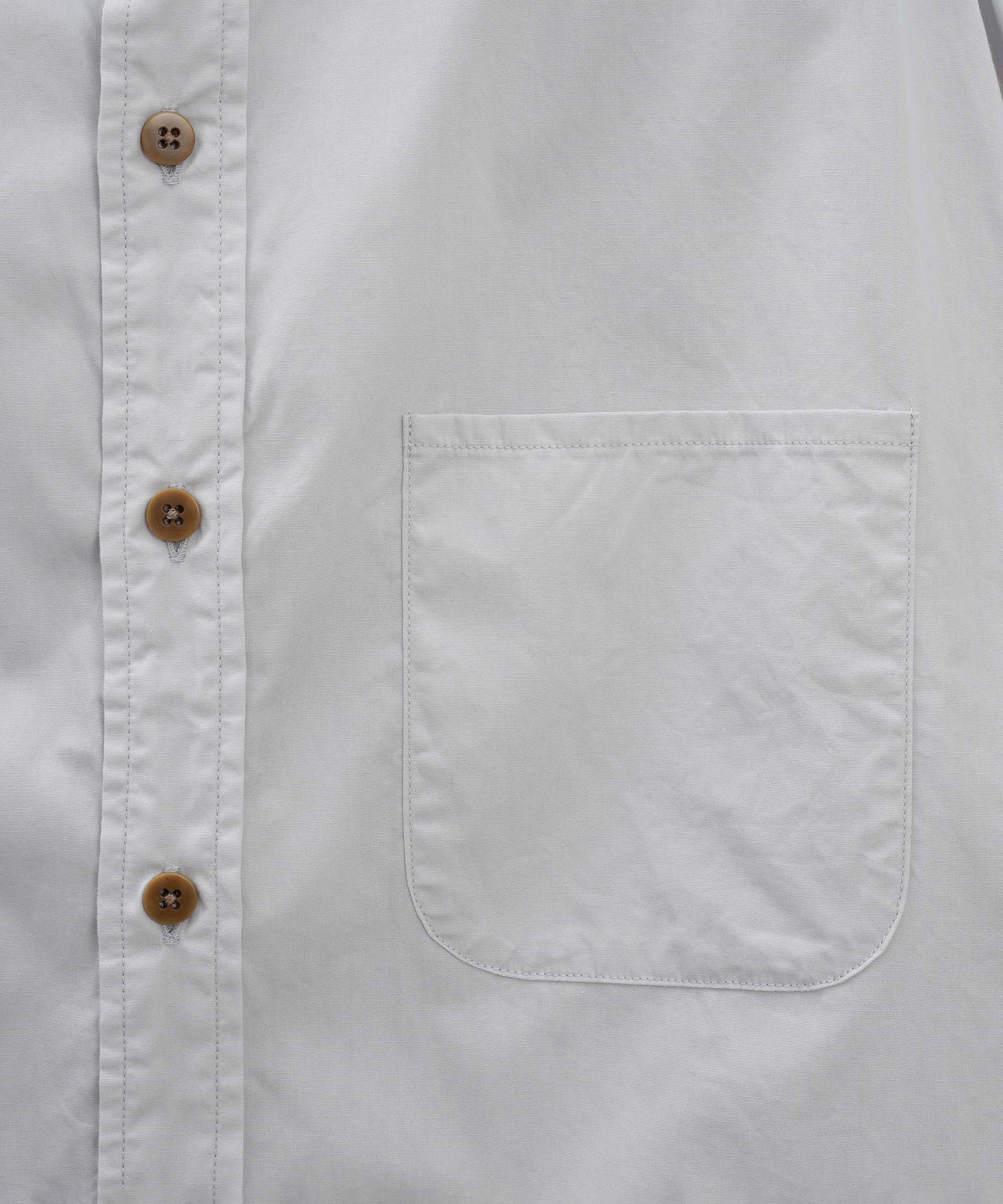 D310RA マンダリンカラーシャツ (WHITE)