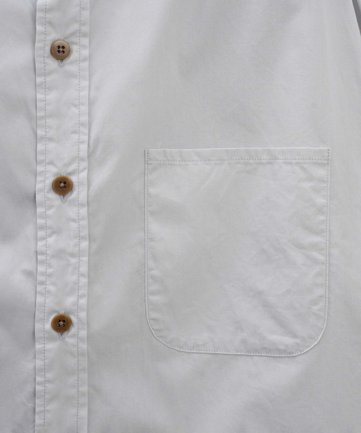 D310RA マンダリンカラーシャツ (WHITE)