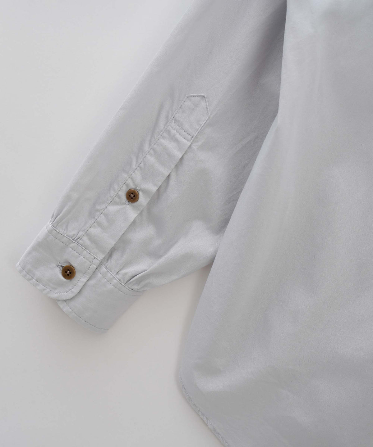 D310RA マンダリンカラーシャツ (WHITE)