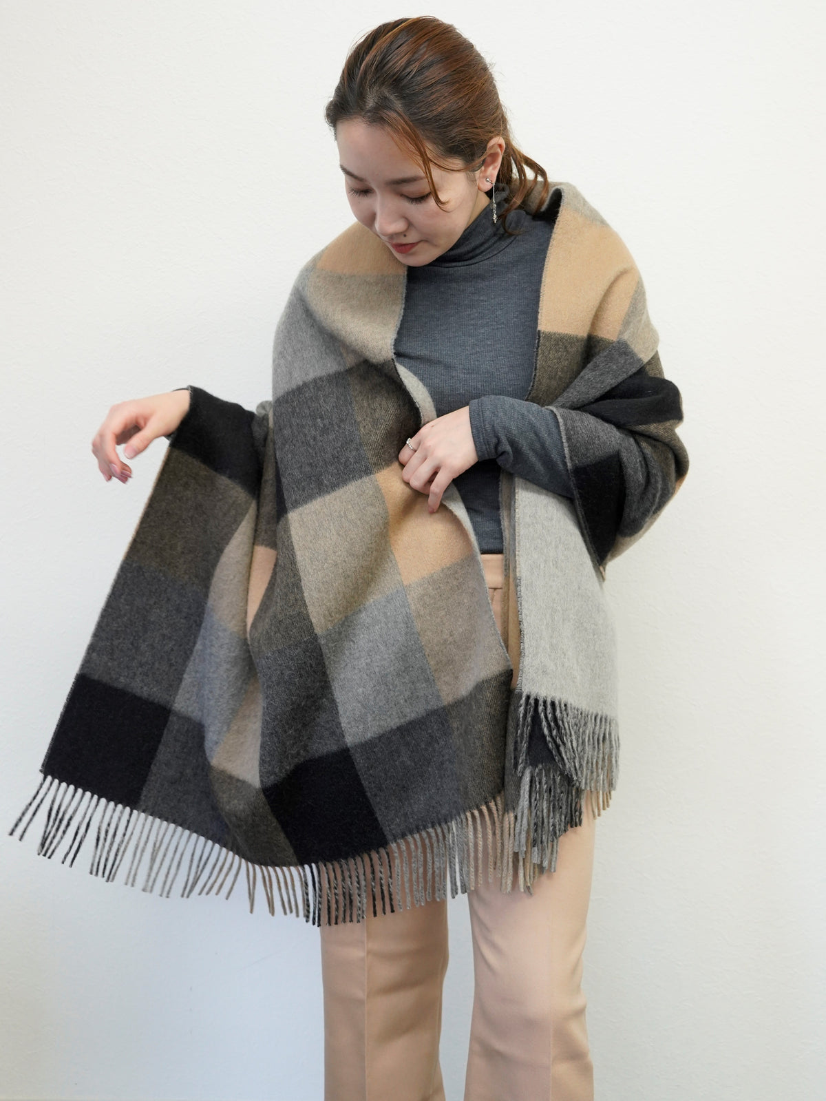 TCS51612 | 70x190 | ブラック・ベージュ・グレー | ダブルフェイス