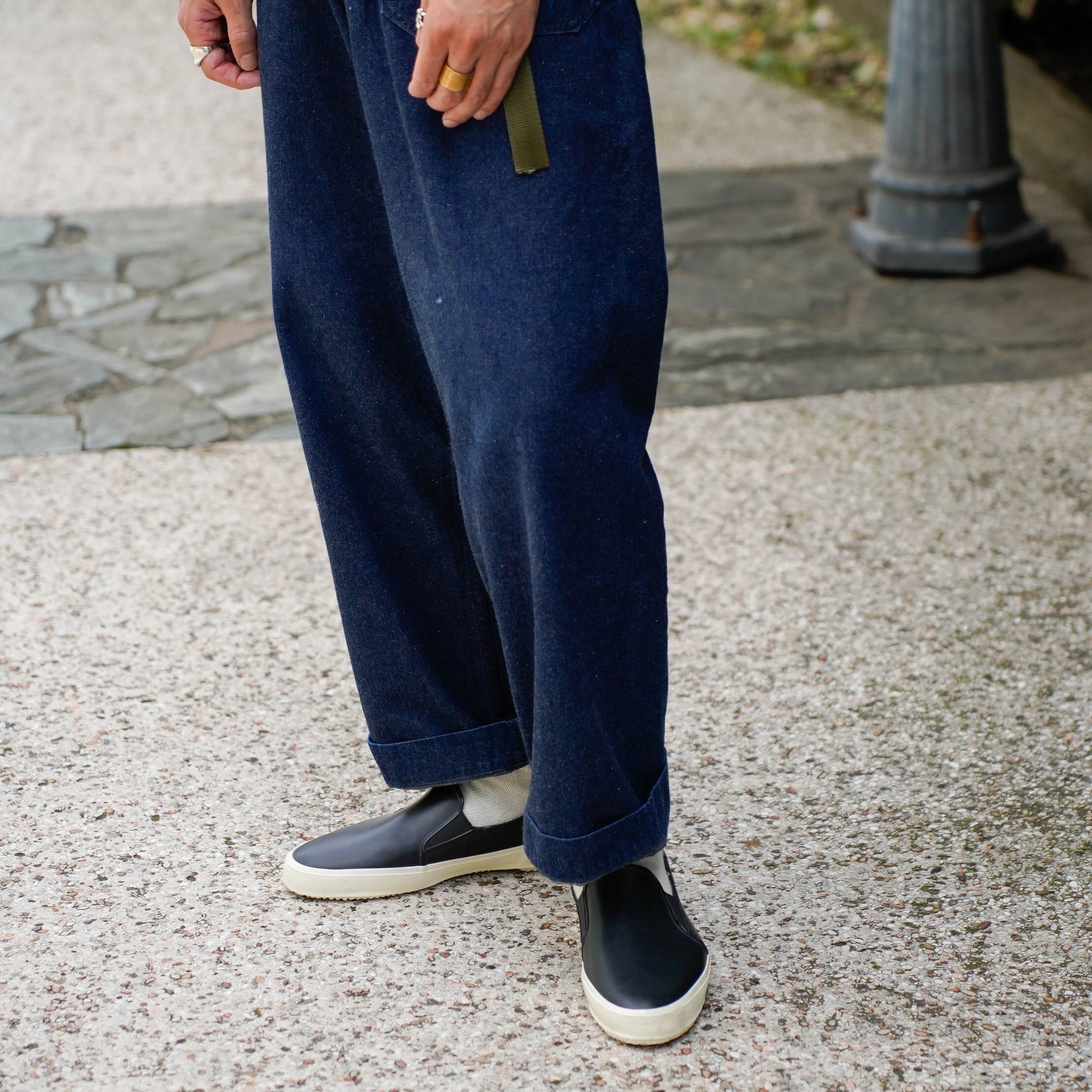 メンズ | スリッポン | ブラック