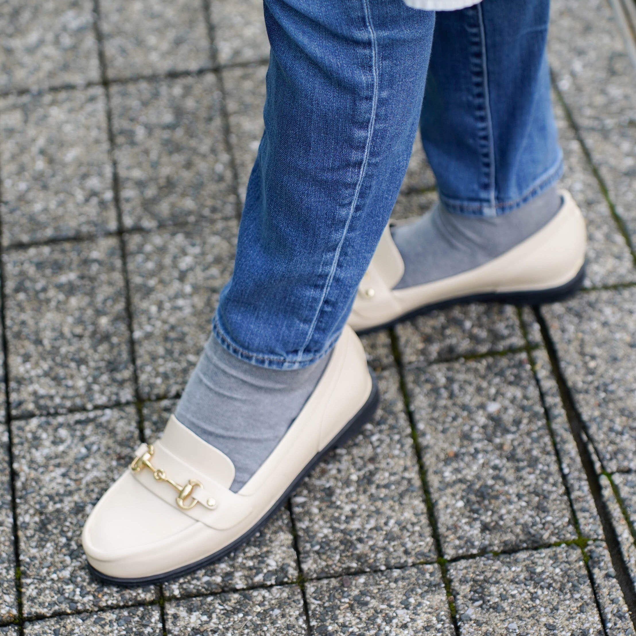 ウィメンズ | ビットローファー | ライトベージュ（つや消し）