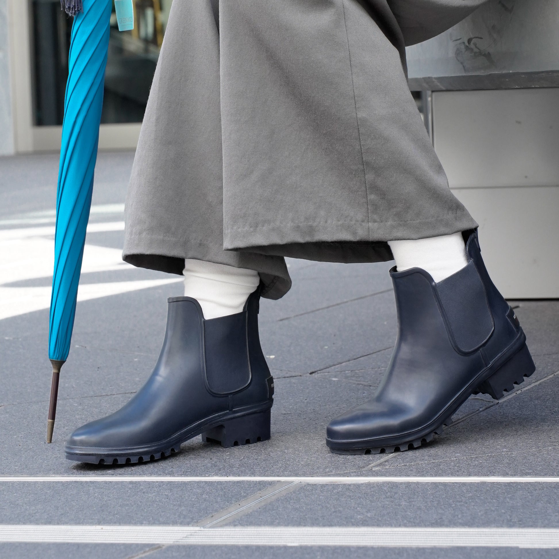 ウィメンズ | サイドゴアブーツ | ネイビー