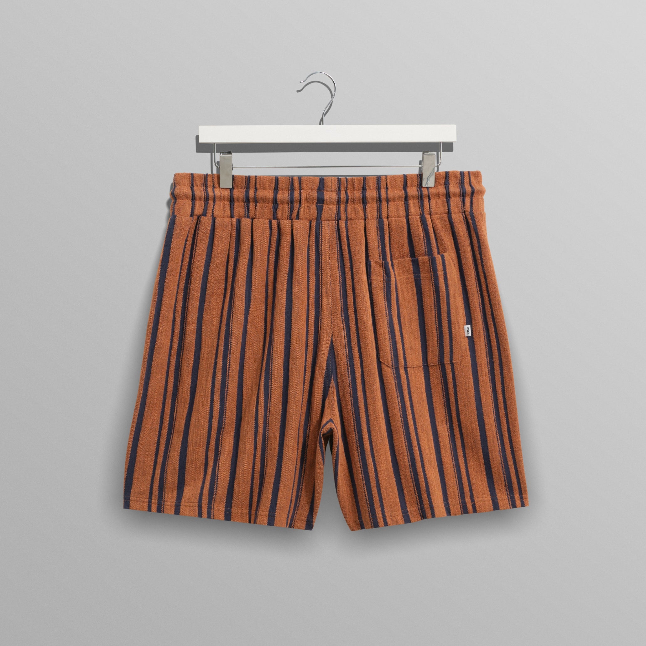 ダドリーショーツ REVERSE TERRY (RUST/NAVY) - グリニッジ オンラインストア