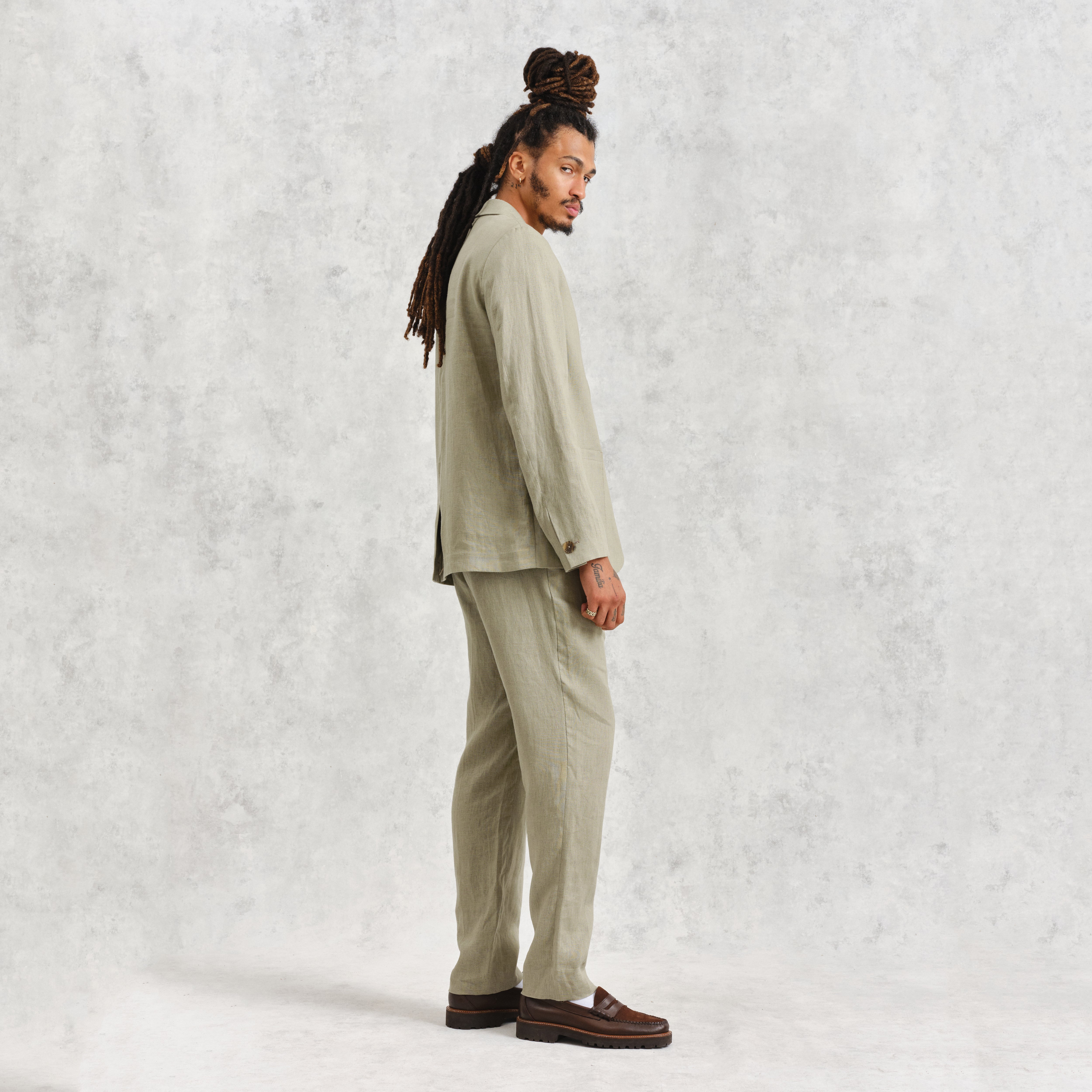 フィントリーブレザー (PALE KHAKI)