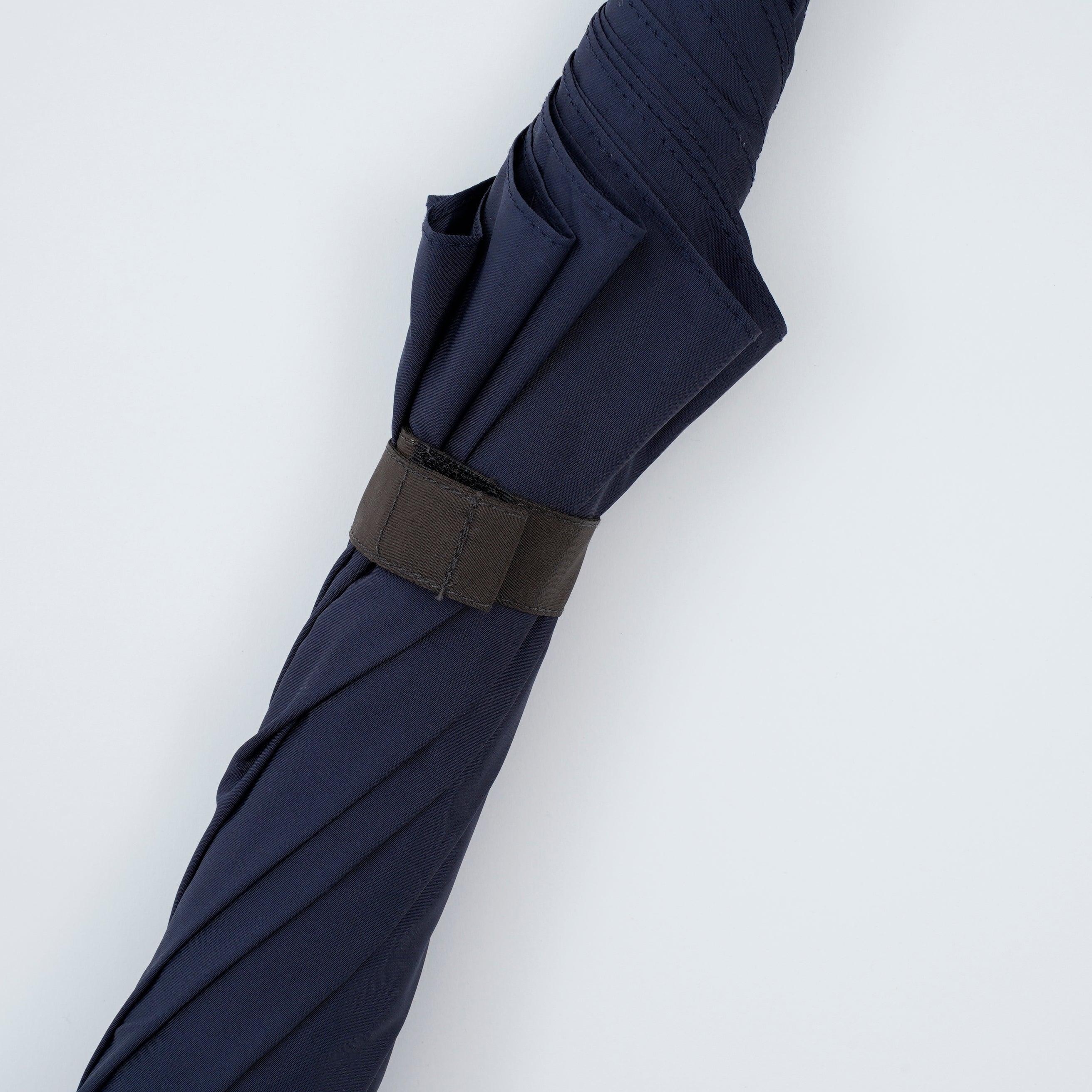 TL12 Whangee | 折りたたみ傘 | アーチ型ハンドル | ワンギー | 晴雨兼用傘 (NAVY-BROWN)