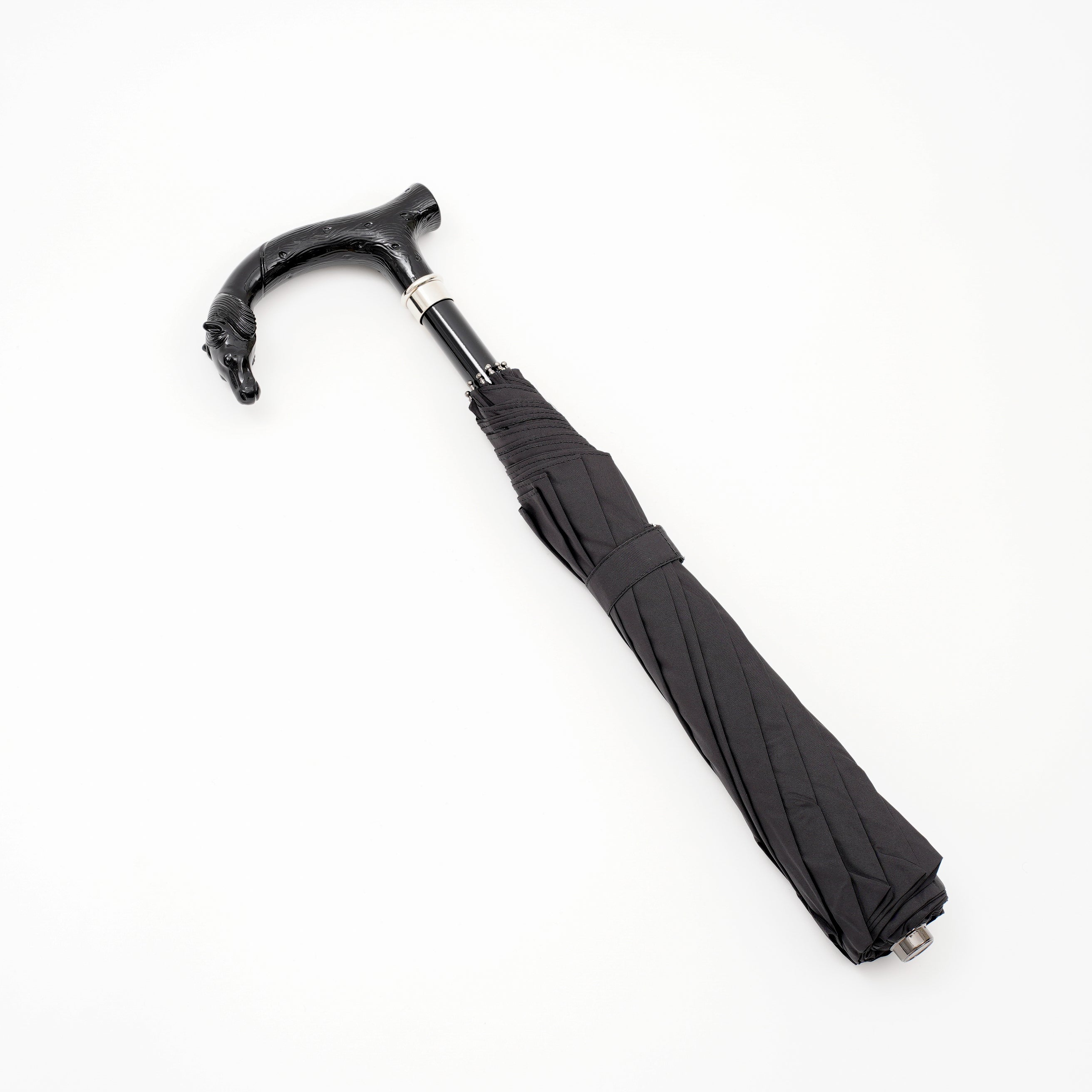 TL18 Black Edition Animal Head | 折りたたみ傘 | アニマルヘッド | ブナ | 晴雨兼用傘