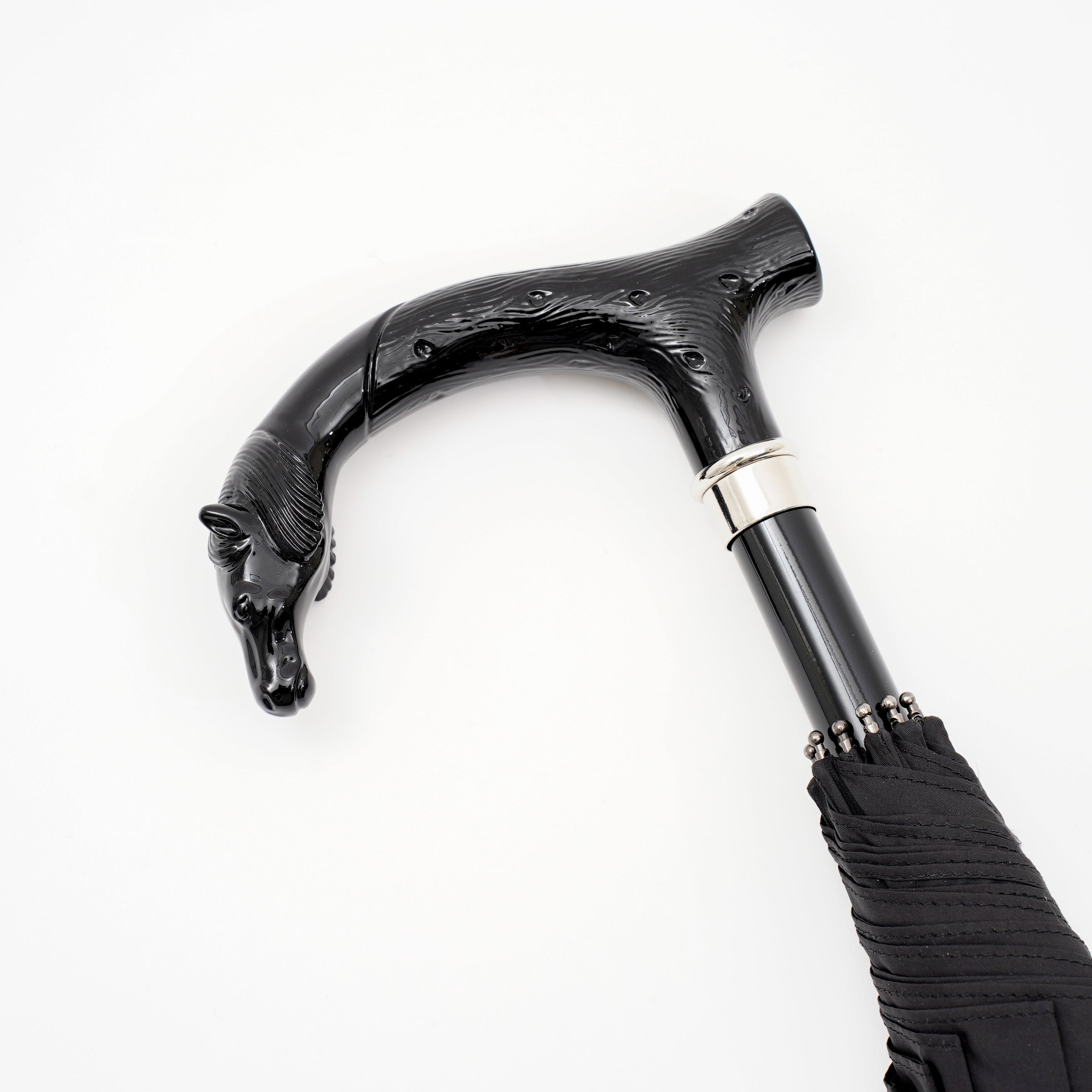 TL18 Black Edition Animal Head | 折りたたみ傘 | アニマルヘッド | ブナ | 晴雨兼用傘