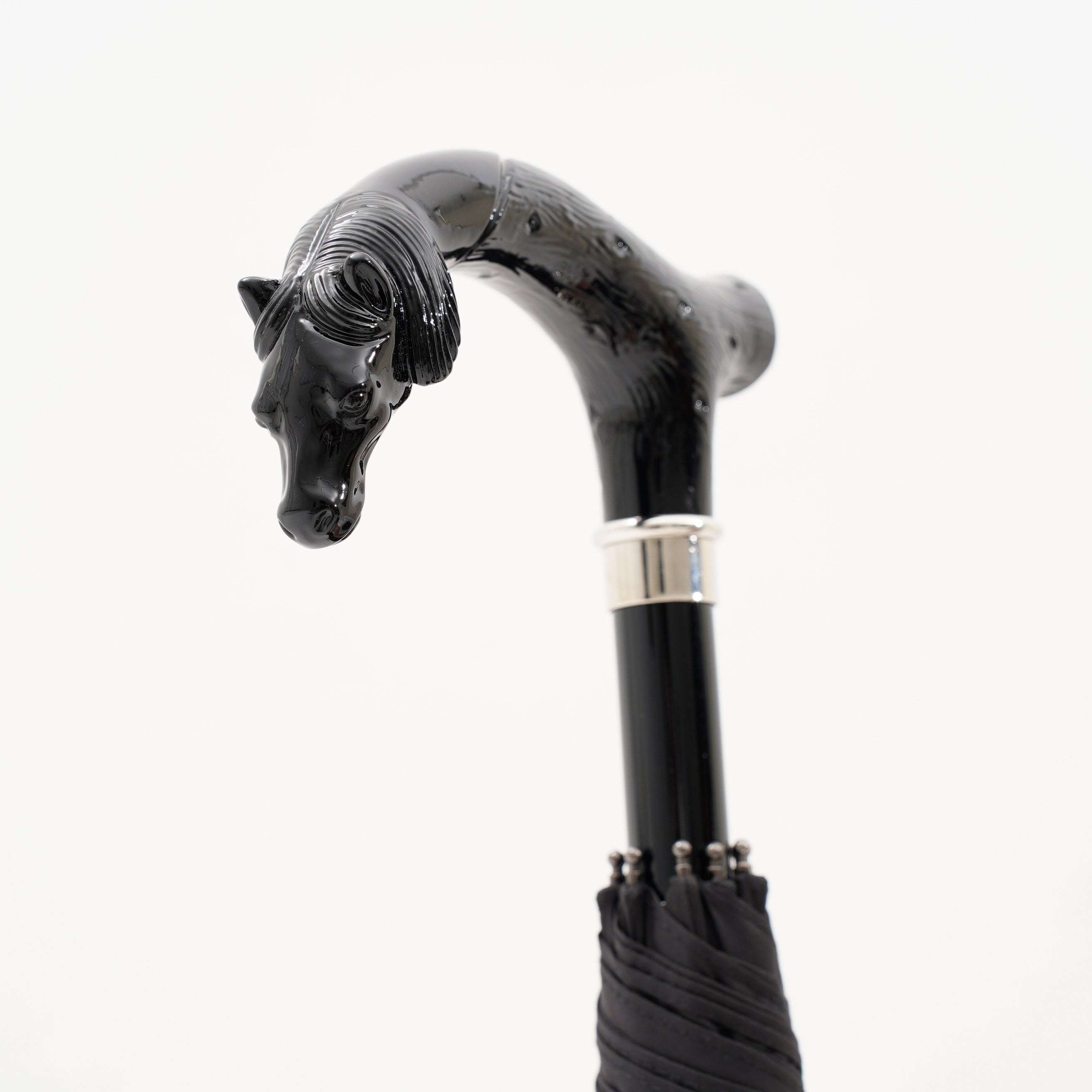 TL18 Black Edition Animal Head | 折りたたみ傘 | アニマルヘッド | ブナ | 晴雨兼用傘