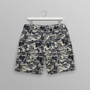 【予約】カートショーツ BEACH SCENE JACQUARD (NAVY/ECRU)