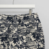 【予約】カートショーツ BEACH SCENE JACQUARD (NAVY/ECRU)