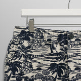 【予約】カートショーツ BEACH SCENE JACQUARD (NAVY/ECRU)