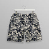 【予約】カートショーツ BEACH SCENE JACQUARD (NAVY/ECRU)