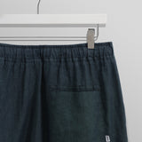 【予約】カートショーツ TOW TONE LINEN (DARK GREEN)