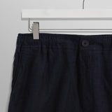 【予約】カートショーツ TOW TONE LINEN (NAVY)