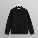 ローモンドオーバーシャツ ペタルキルト (BLACK) OSH-LOM-BKI-BLK ワックスロンドン wax london