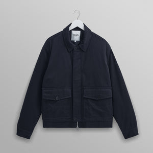 オークニージャケット ピーチドツイル(NAVY) ORK-BSW-NVY ワックスロンドンwax london