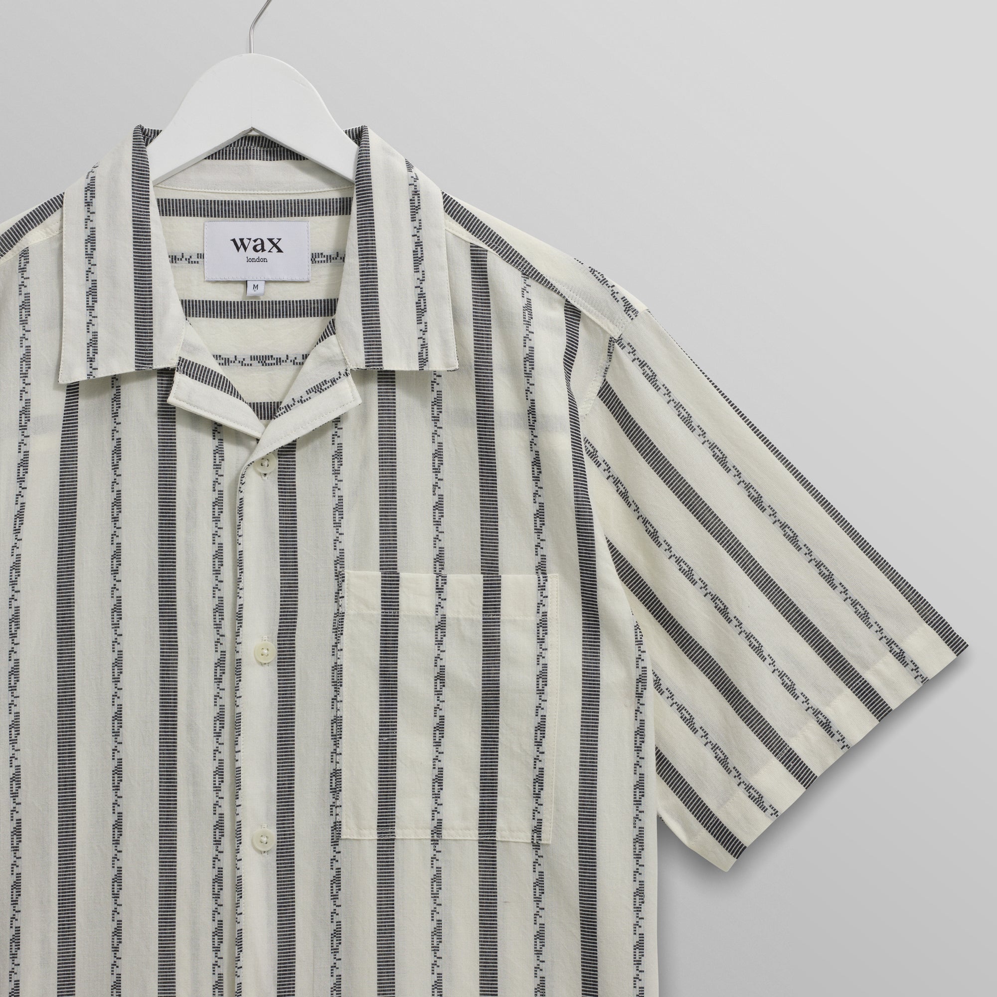 ディドコットシャツ FLECK STRIPE (ECRU)