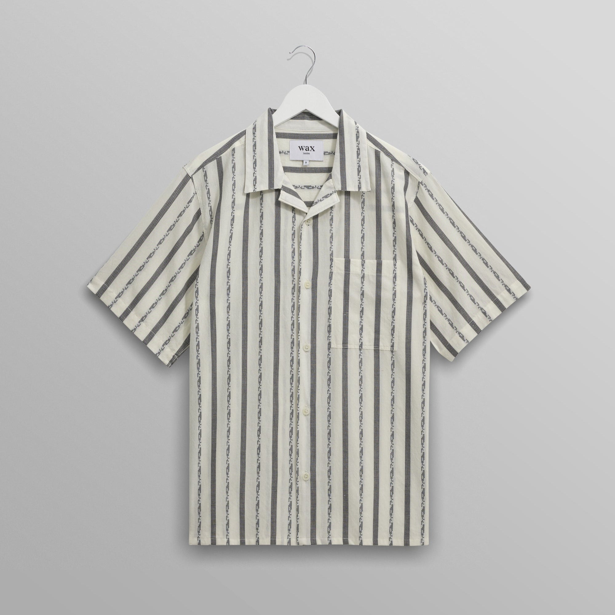 ディドコットシャツ FLECK STRIPE (ECRU)