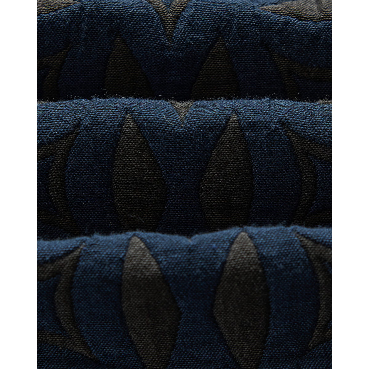 オーバーシャツ OTTO ORNATE QUILT (NAVY/BROWN)