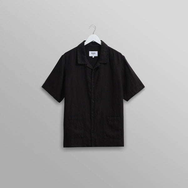 レンシャツ LINEN （BLACK）