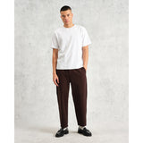 カートトラウザーズ ORGANIC COTTON TWILL (DARK BROWN)