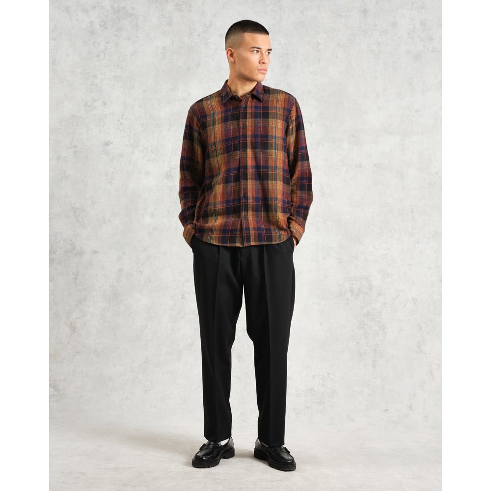 シェリーシャツ FLANNEL CHECK (MULTI) - グリニッジ オンラインストア