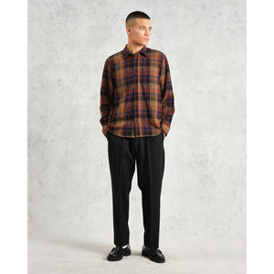 【予約】シェリーシャツ FLANNEL CHECK (MULTI)