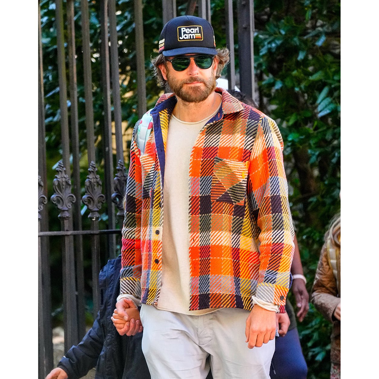 オーバーシャツ PIKE CHECK (ORANGE MULTI) - グリニッジ オンラインストア