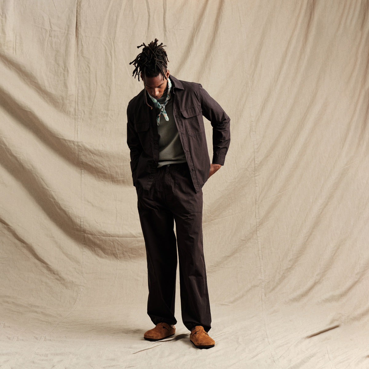 ネティルトラウザーズ (BLACK)