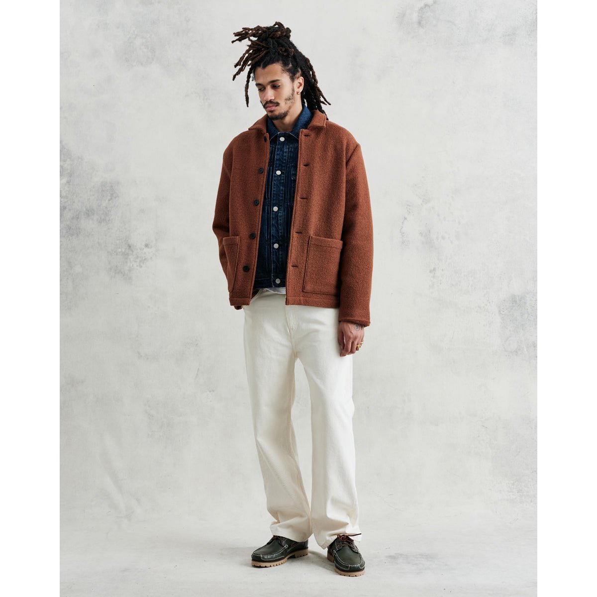 ルーズフィットデニム DENIM (ECRU) - グリニッジ オンラインストア