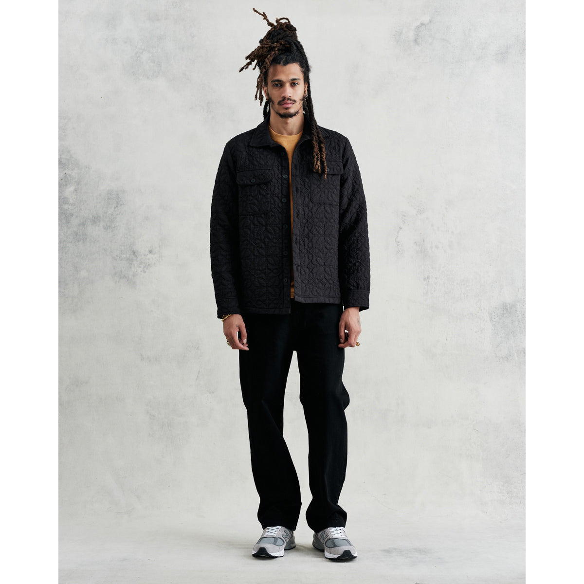 【予約】ルーズフィットデニム DENIM (BLACK)