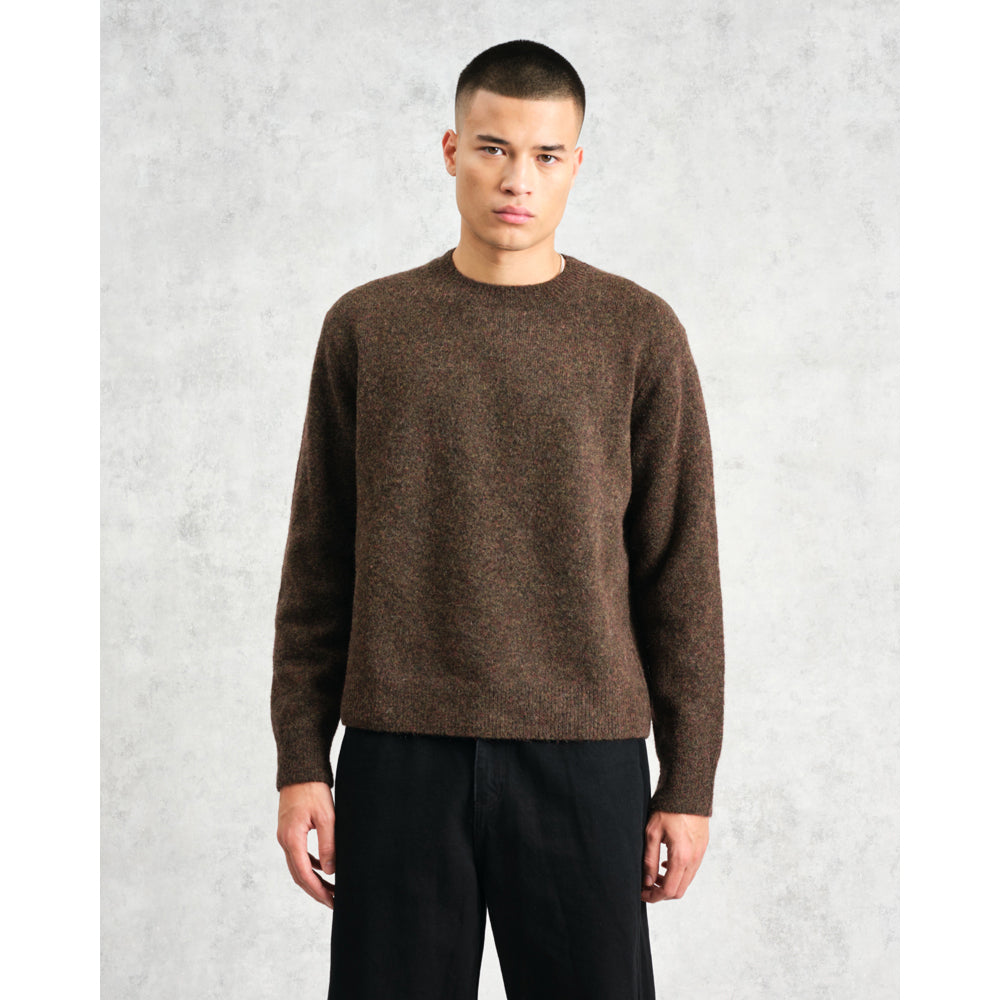 ワイルドクルー FLUFFY WOOL BLEND (BROWN)