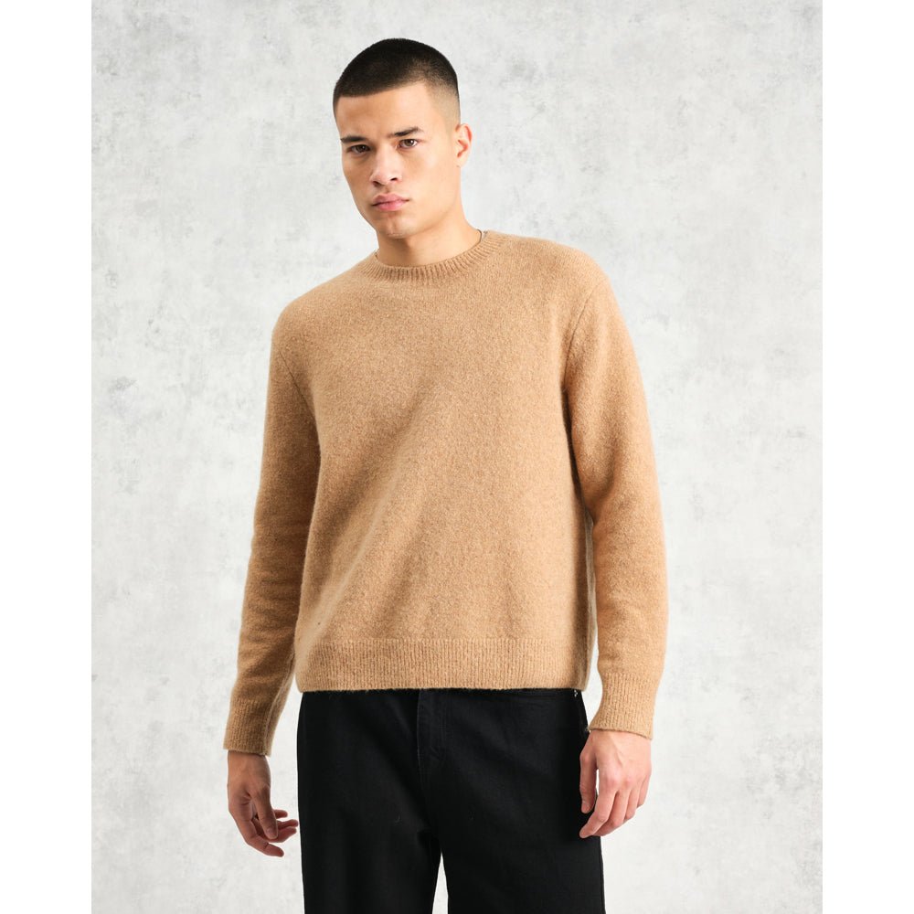 ワイルドクルー FLUFFY WOOL BLEND (CAMEL) - グリニッジ オンラインストア