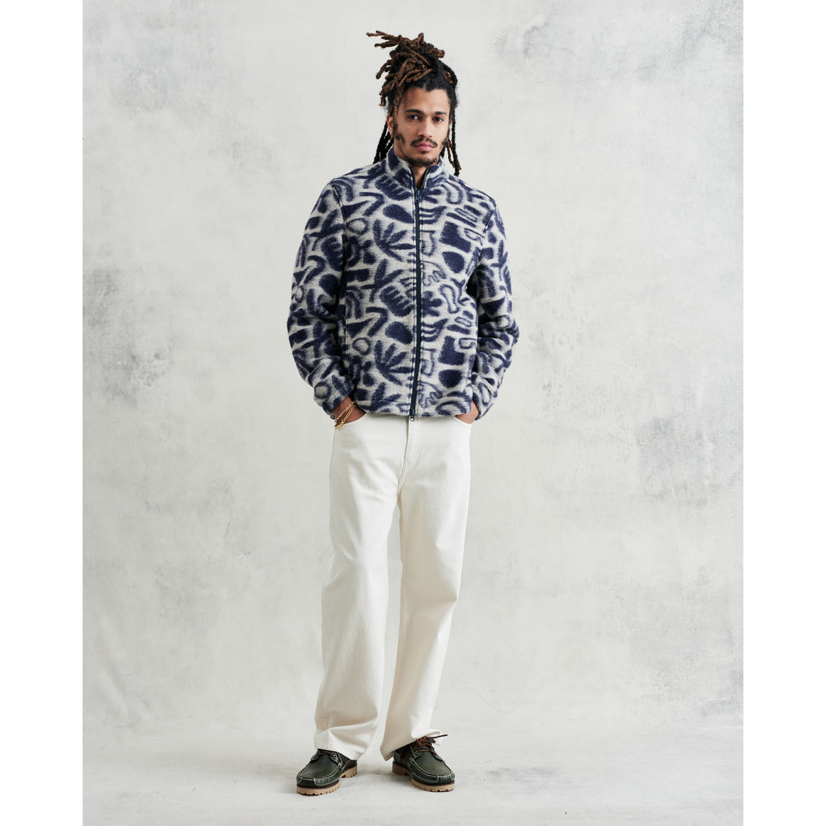 【予約】ルーズフィットデニム DENIM (ECRU)